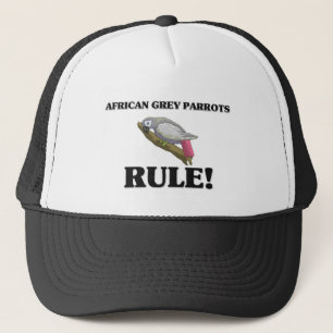 Casquette Le GRIS AFRICAIN PARROTS la règle !