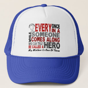 Casquette Le héros vient le long 1 cancer de poumon de mèr