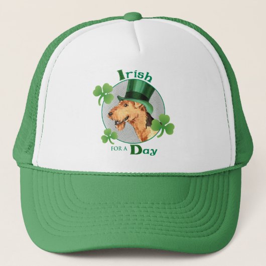 Casquette Le jour Airedale de St Patrick (Devant)