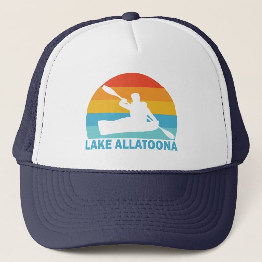 Casquette Le lac Allatoona Géorgie Kayak (Devant)