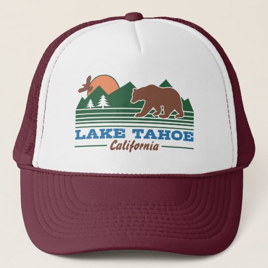 Casquette Le lac Tahoe en Californie (Devant)