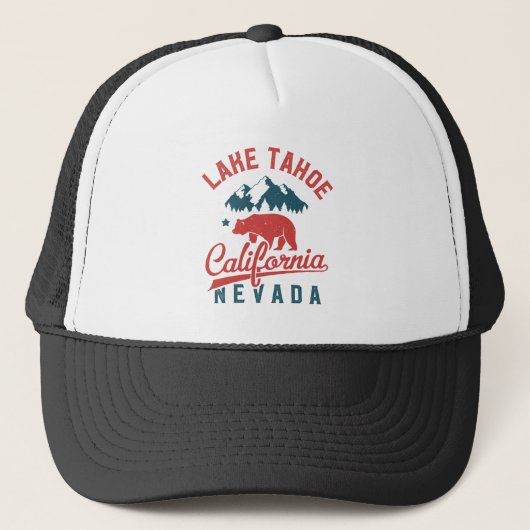 Casquette Le lac Tahoe la Californie Nevada (Devant)