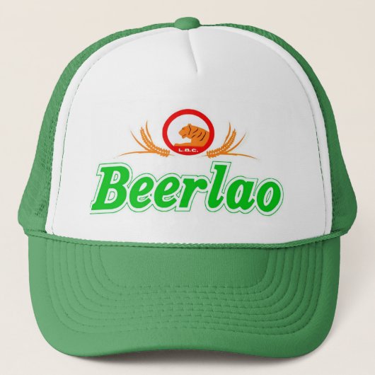 Casquette Le Laotien 3 de bière (Devant)