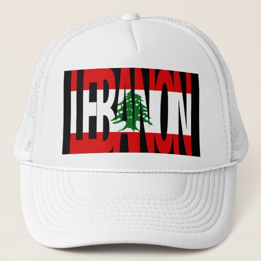 Casquette Le LIBAN Ballcap (Devant)