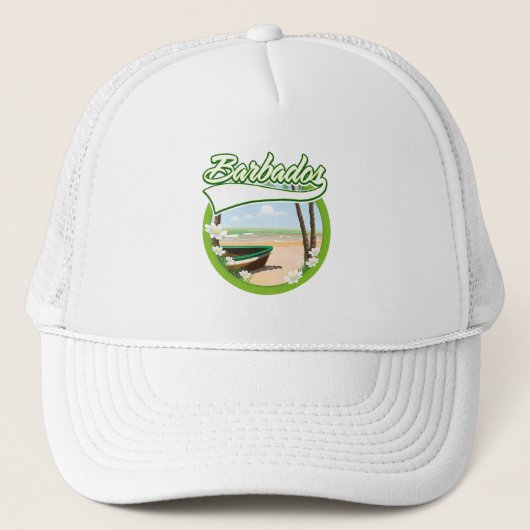 Casquette Le logo de Barbados Travel (Devant)