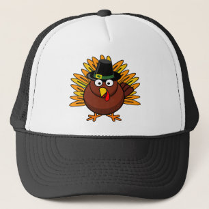 Casquette Le logo de la Turquie de thanksgiving créent un