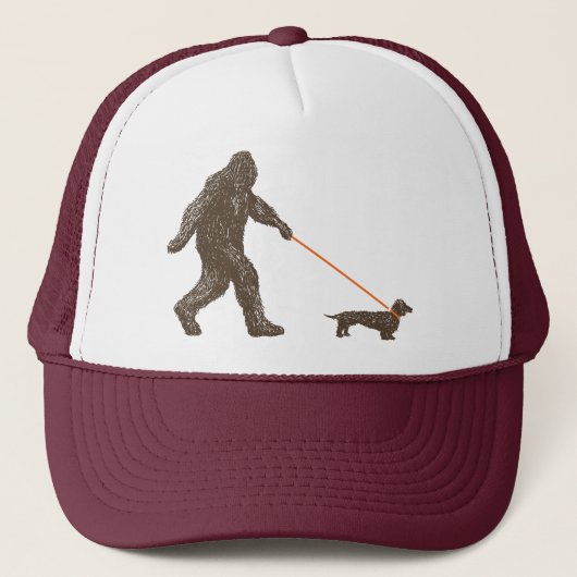 Casquette Le meilleur ami de Sasquatch (Devant)