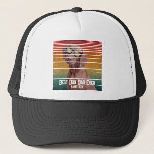CASQUETTE LE MEILLEUR CHIEN DE TENDANCE DAD JAMAIS FÊTE DES 