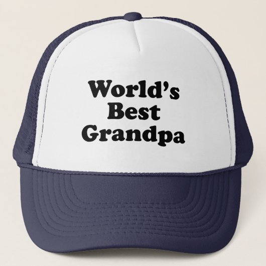 Casquette Le meilleur grand-papa du monde (Devant)