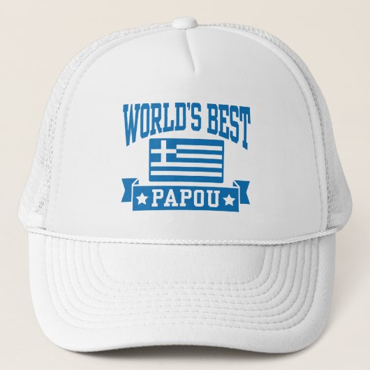 Casquette Le meilleur papou du monde (Devant)