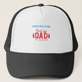 Casquette Le meilleur père du monde Merci papa pour tout