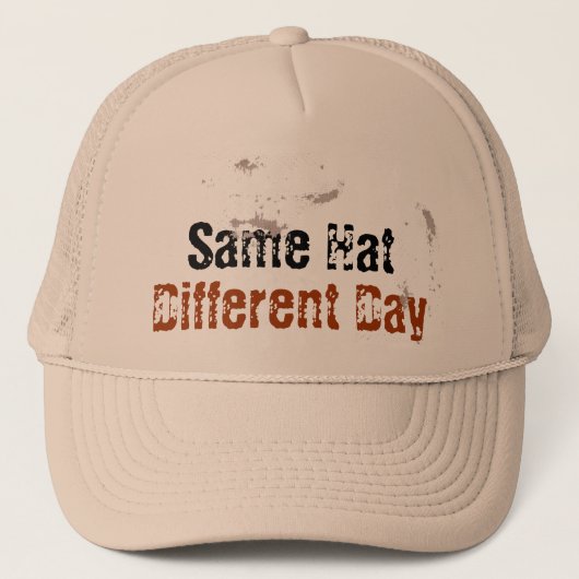 Casquette Le même casquette, jour différent (Devant)
