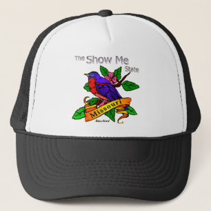 Casquette Le Missouri me montrent l'oiseau bleu