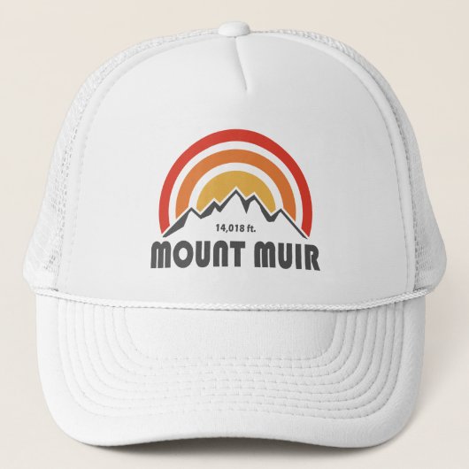 Casquette Le mont Muir Californie (Devant)