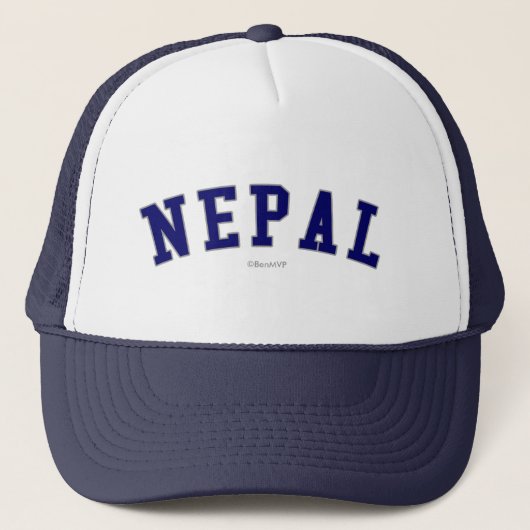 Casquette Le Népal (Devant)