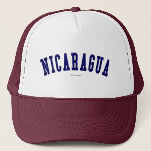 Casquette Le Nicaragua (Devant)