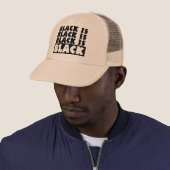 Casquette Le noir est noir (En situation)