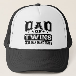 Casquette Le papa du vrai homme de jumeaux font des jumeaux