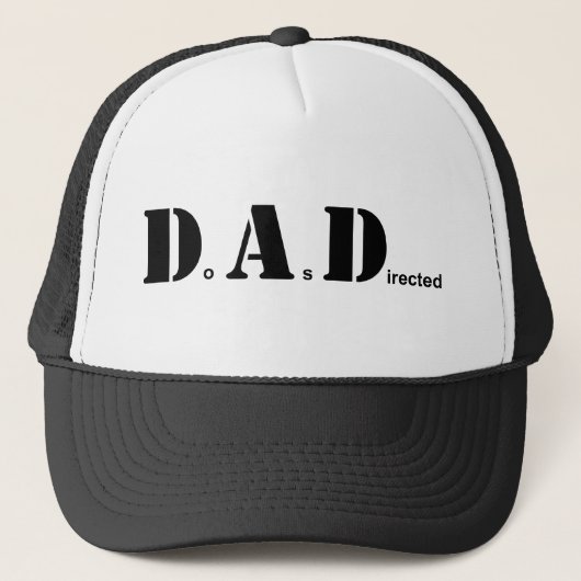 Casquette Le PAPA, font comme dirigé (Devant)