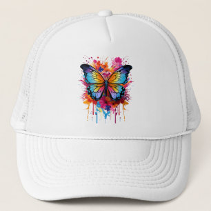 Casquette Le papillon coloré du papillon