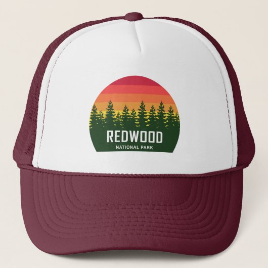 Casquette Le parc national de Redwood (Devant)