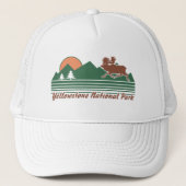 Casquette Le parc Yellowstone (Devant)