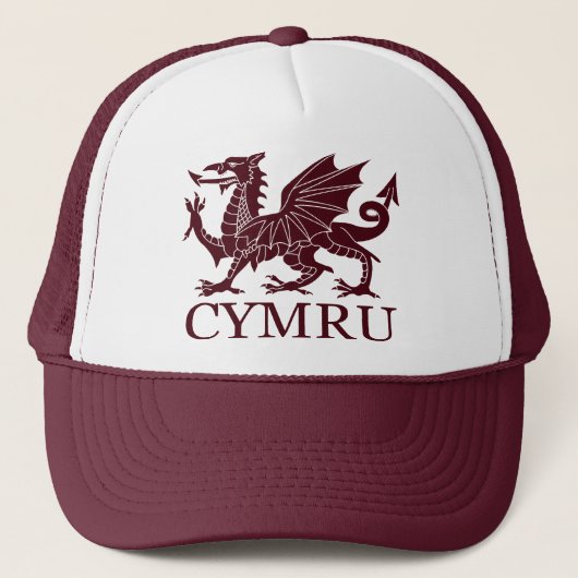 Casquette Le Pays de Galles CYMRU (Devant)