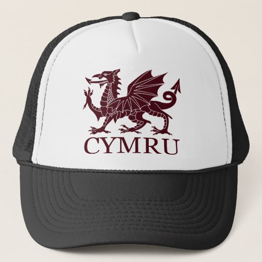 Casquette Le Pays de Galles CYMRU (Devant)