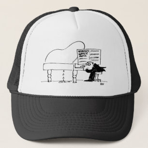 Casquette Le pianiste joue de la musique aquatique de Handel