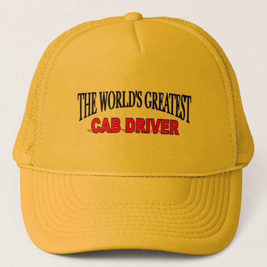 Casquette Le plus grand chauffeur de taxi du monde (Devant)