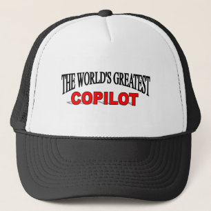 Casquette Le plus grand co-pilote du monde