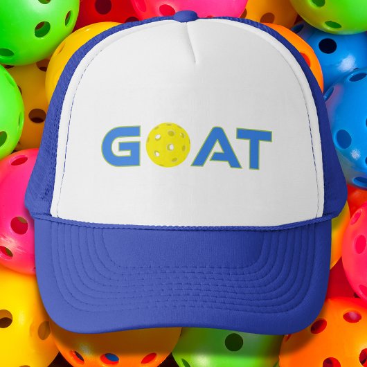 Casquette Le plus grand de tous les temps GOAT Pickleball