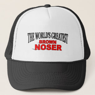 Casquette Le plus grand Noser Brown du monde