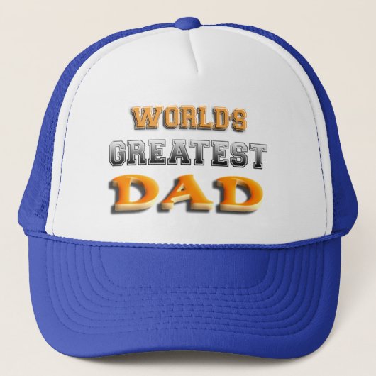 Casquette Le plus grand papa du monde (Devant)