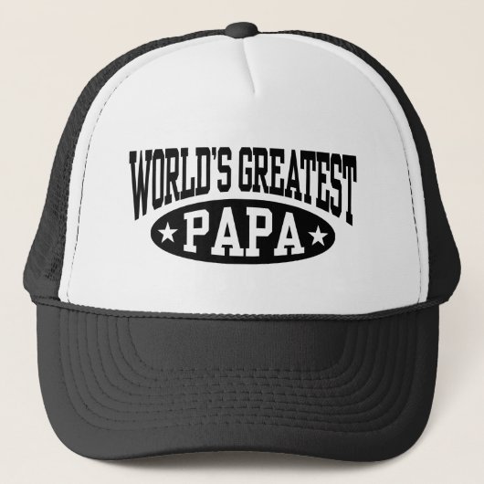 Casquette Le plus grand Papa du monde (Devant)