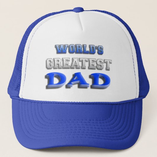 Casquette Le plus grand papa du monde (Devant)