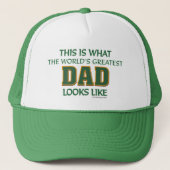 Casquette Le plus grand papa du monde (Devant)