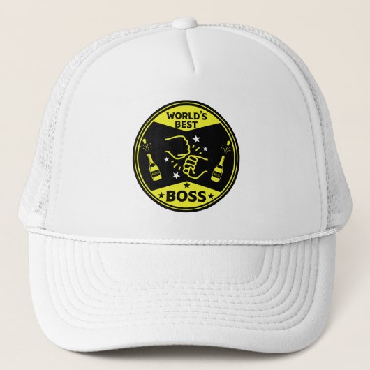 Casquette Le plus grand patron du monde (Devant)