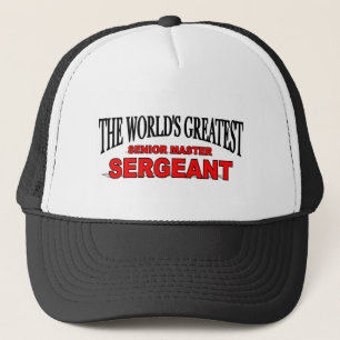Casquette Le plus grand sergent maître supérieur du monde