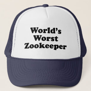 Casquette le plus mauvais gardien du zoo du monde