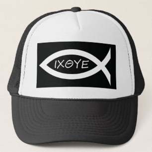 Casquette Le poisson est blanc