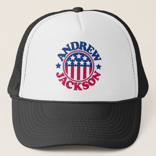 Casquette Le Président Andrew Jackson des USA (Devant)
