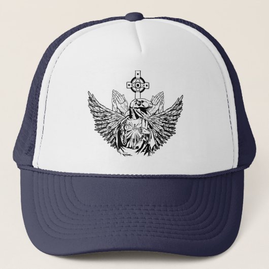 Casquette Le Raptor Jésus t'aime (Devant)