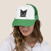Casquette Le Regard du Chat Noir (En situation)