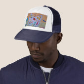 Casquette Le rêve papillon (En situation)