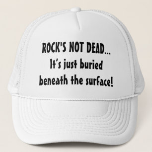 Casquette Le Rock n'est pas Mort, Juste Enterré Sous la Surf