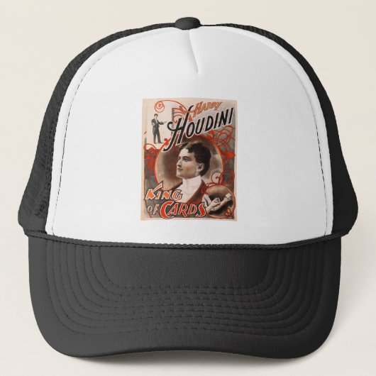 Casquette Le Roi Of Cards de Harry Houdini (Devant)