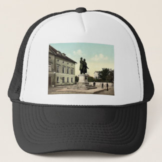 Casquette Le Schiller et le monument de Goethe, Weimar,