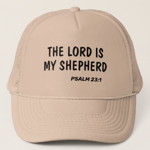 Casquette Le Seigneur est mon berger Psaume 23:1 verset de l