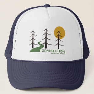 Casquette Le sentier du parc national du Grand Teton